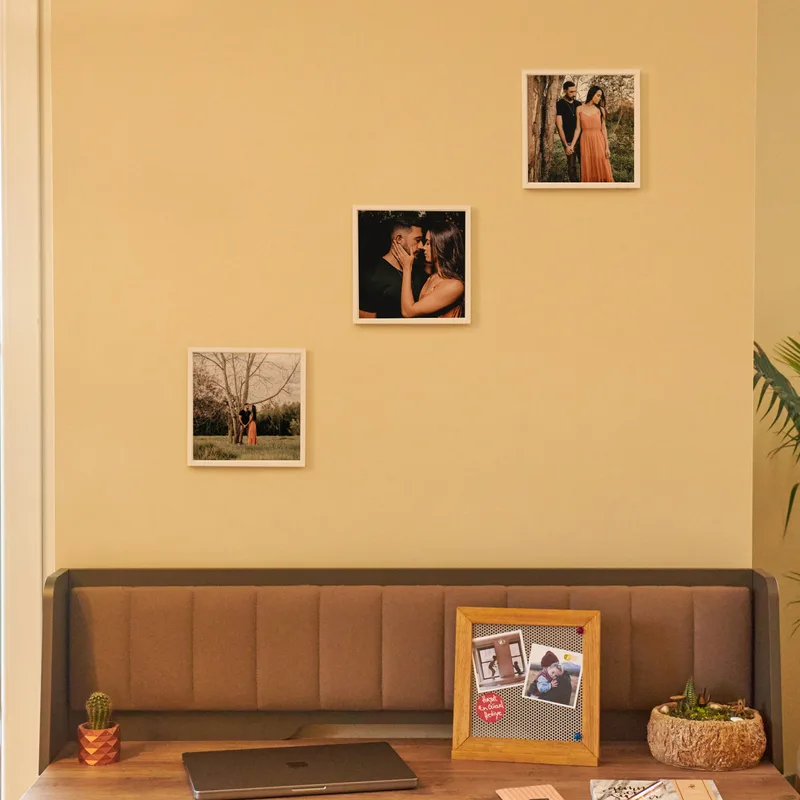 Photo Printed 3-piece Adhesive Wall Frame