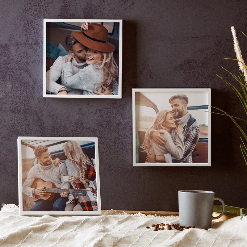 Photo Printed 3-piece Adhesive Wall Frame