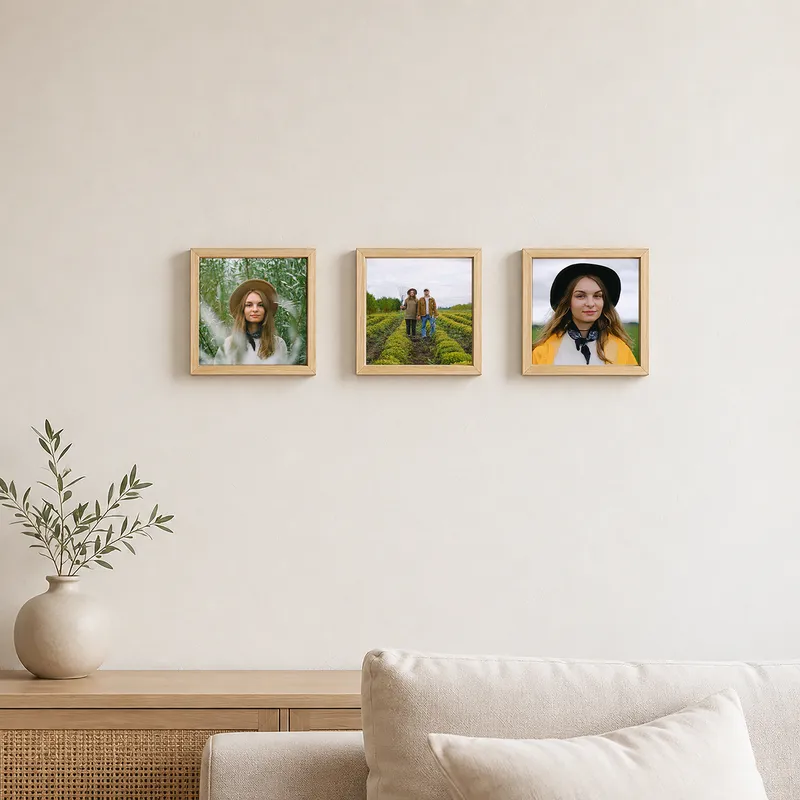 Photo Printed 3-Piece Mini Table Set