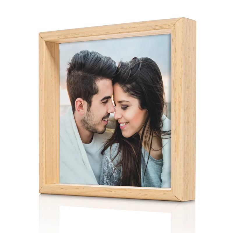 Photo Printed Minimal Wood Table