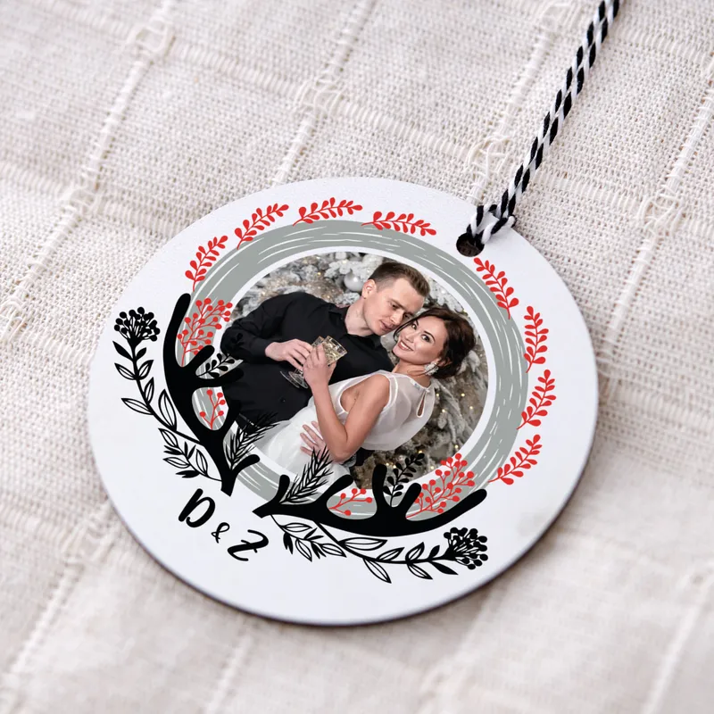 Personalised Photo Christmas Tree Ornament for Memories