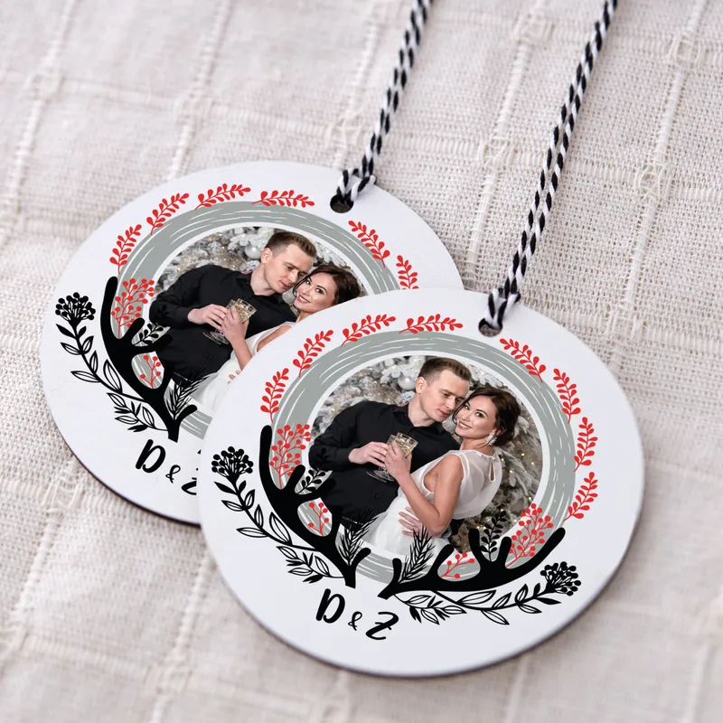 Personalised Photo Christmas Tree Ornament for Memories