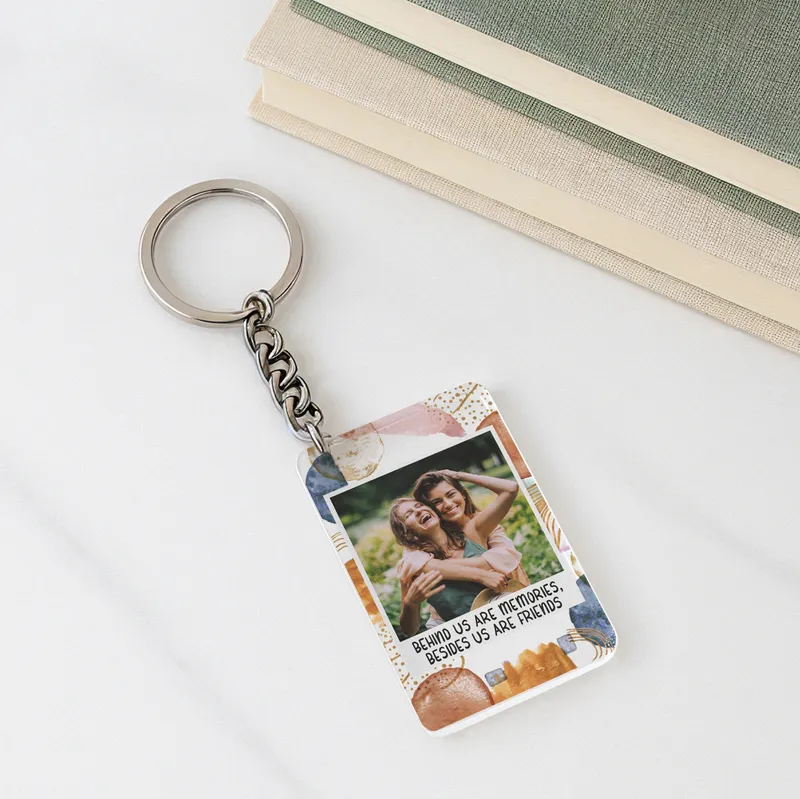 Photo Printed Transparent Keychain