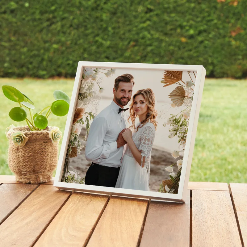 Personalised Photo Deep Frame Wall Art for Special Moments