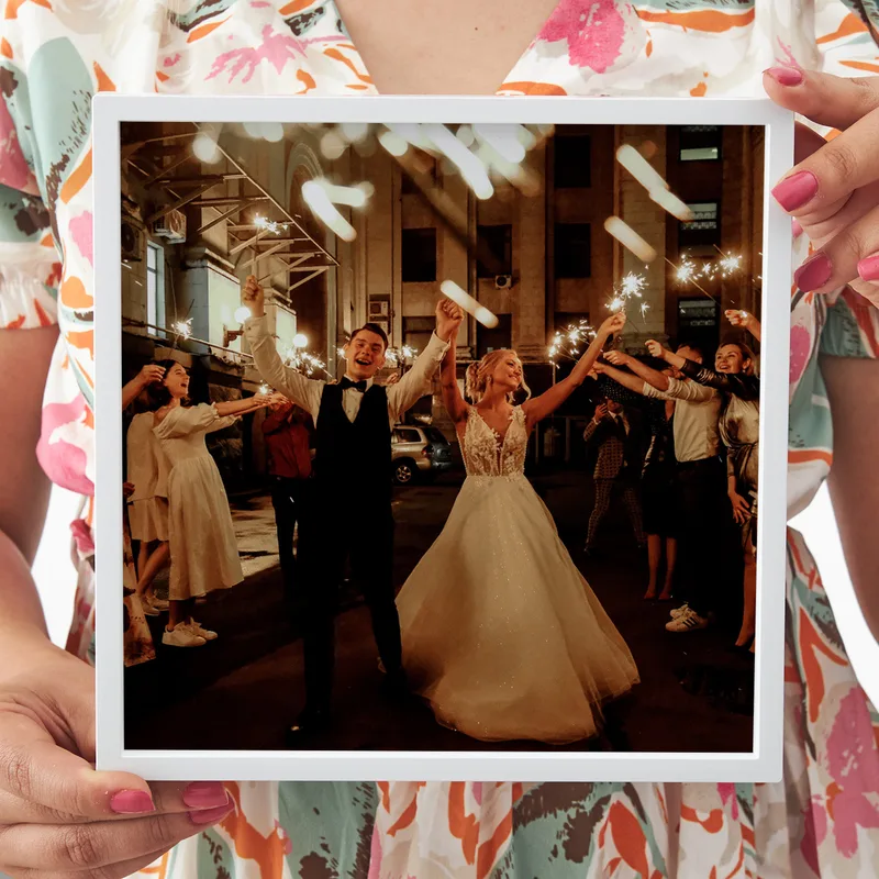 Personalised Photo Deep Frame Wall Art for Special Moments