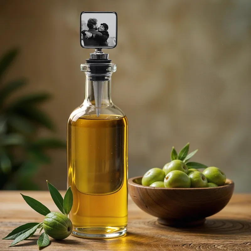 Personalised Photo Wine Stopper for Memorable Occasions