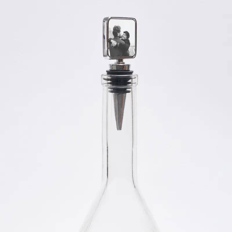Personalised Photo Wine Stopper for Memorable Occasions
