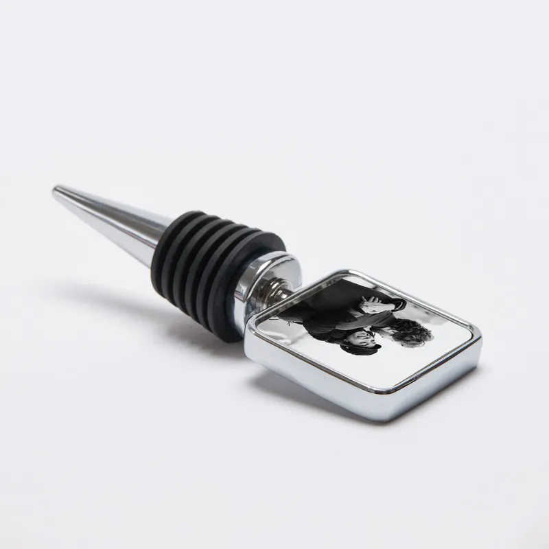 Personalised Photo Wine Stopper for Memorable Occasions