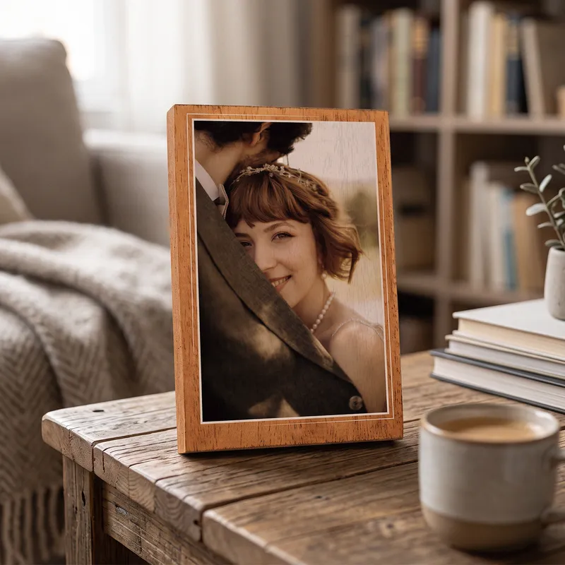Personalised Wooden Photo Frame for Special Memories