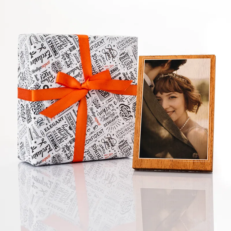 Photo Printed Wooden Desktop Frame