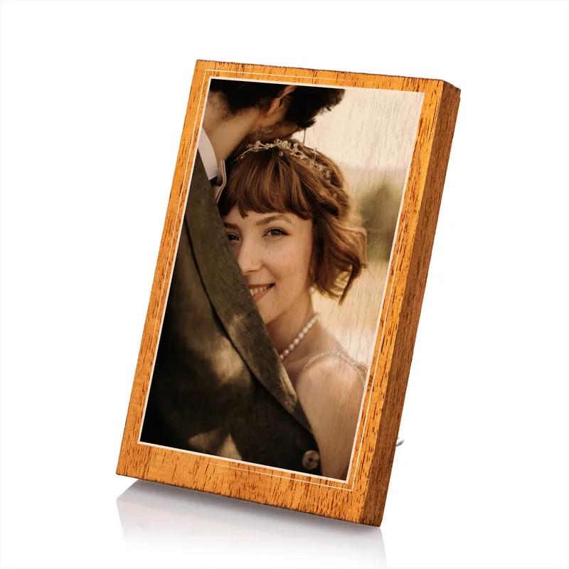 Photo Printed Wooden Desktop Frame