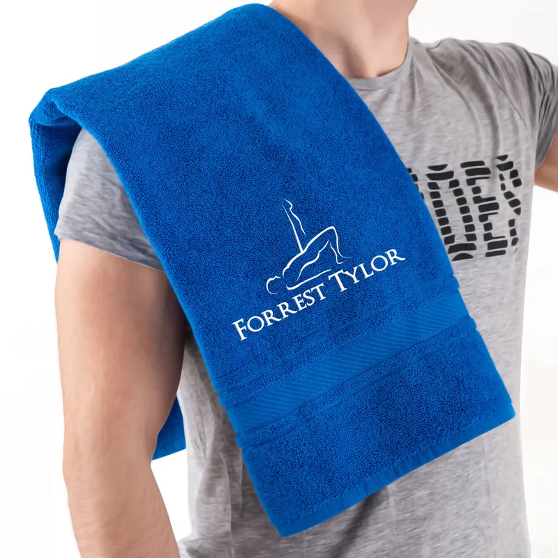 Pilates Design Personalized Sports Towel