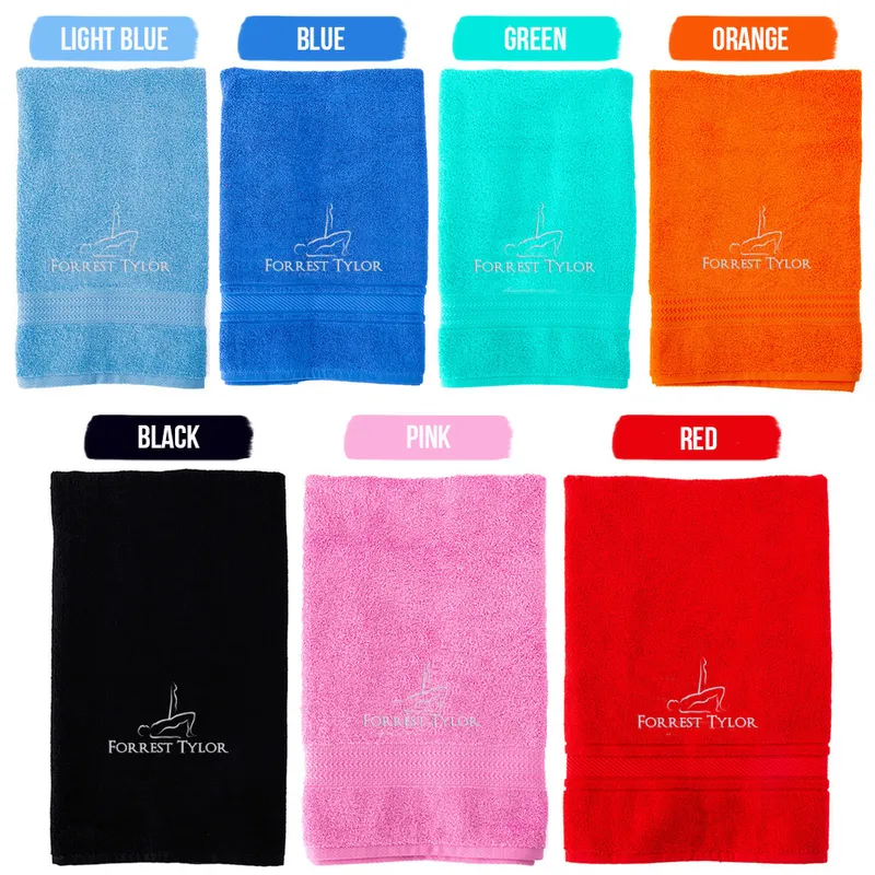 Pilates Design Personalized Sports Towel