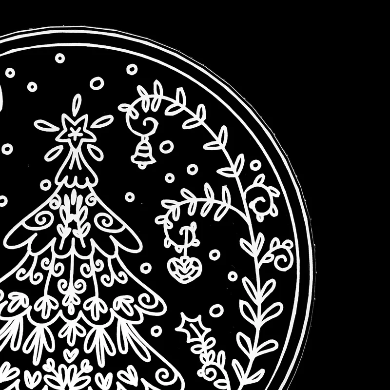 Pine Tree Design 3D Led Lamp