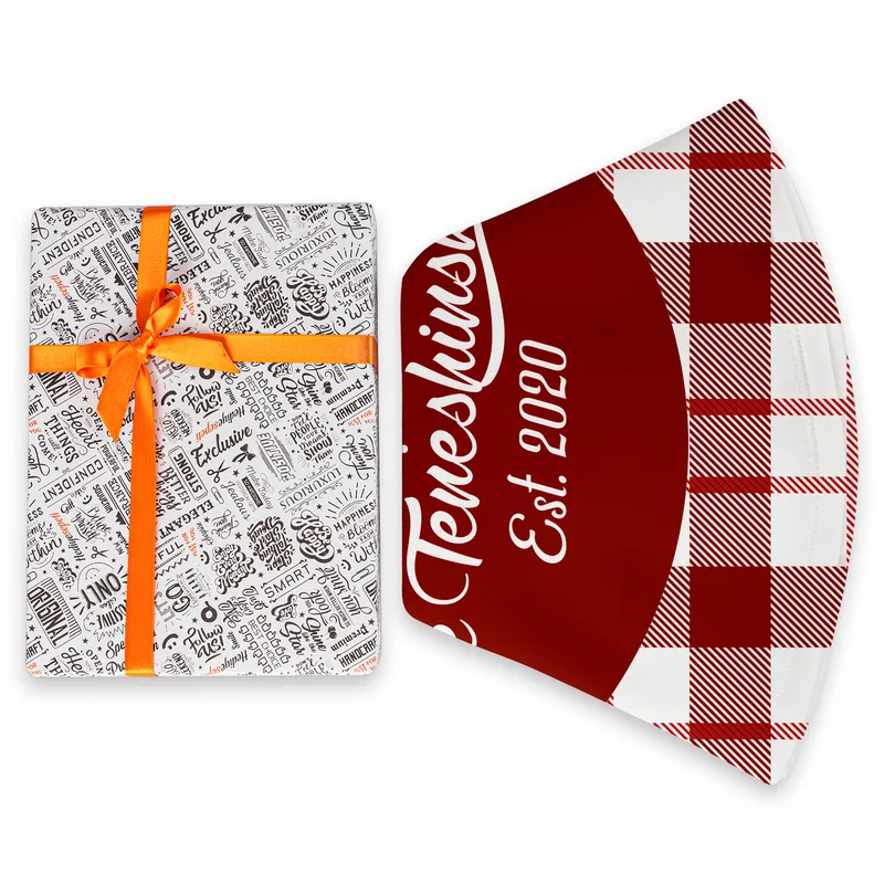 Personalised Plaid Christmas Tree Skirt for Festive Home Décor