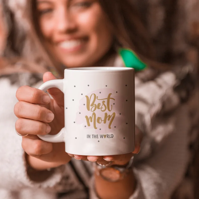 Porcelain Gift Mug for the World's Best Mum