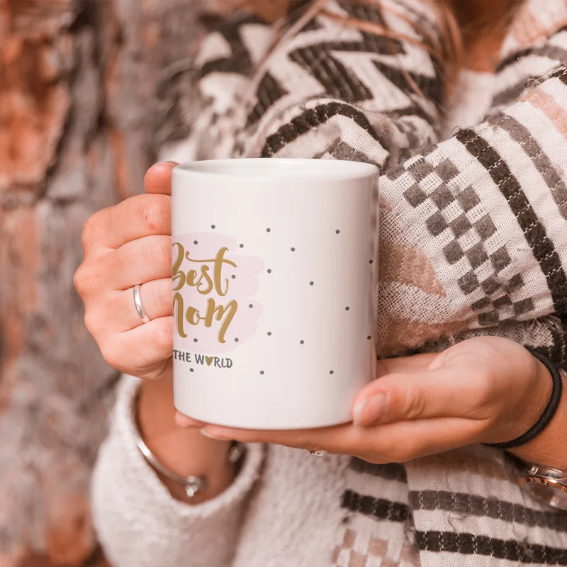 Porcelain Gift Mug for the World's Best Mum