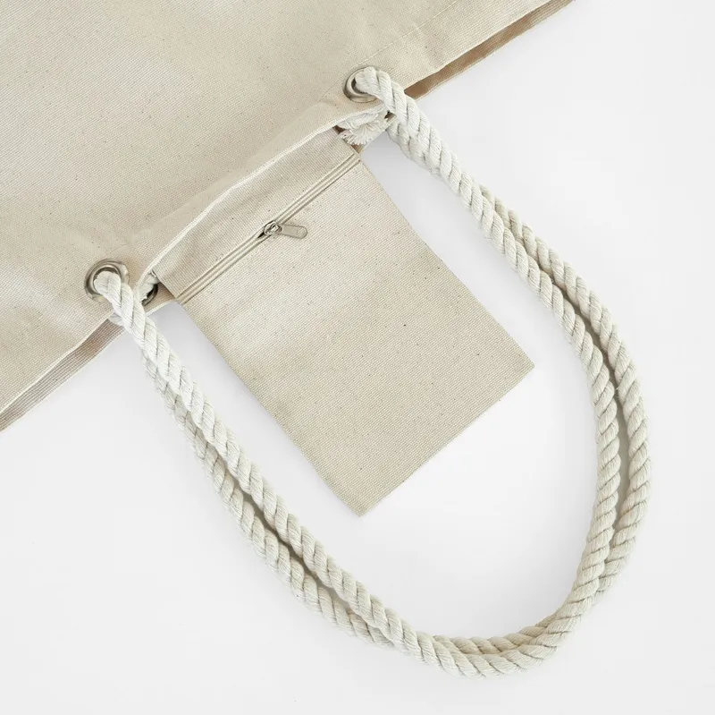 Power Girl Women Canvas Shoulder Tote Bag