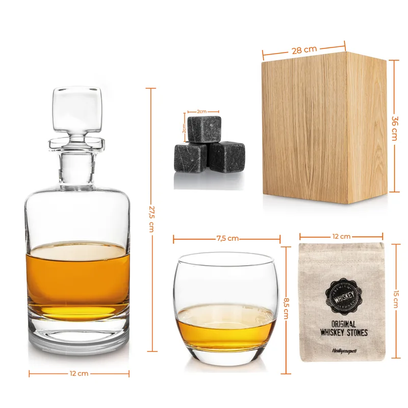 Premium Louisville Whiskey Set
