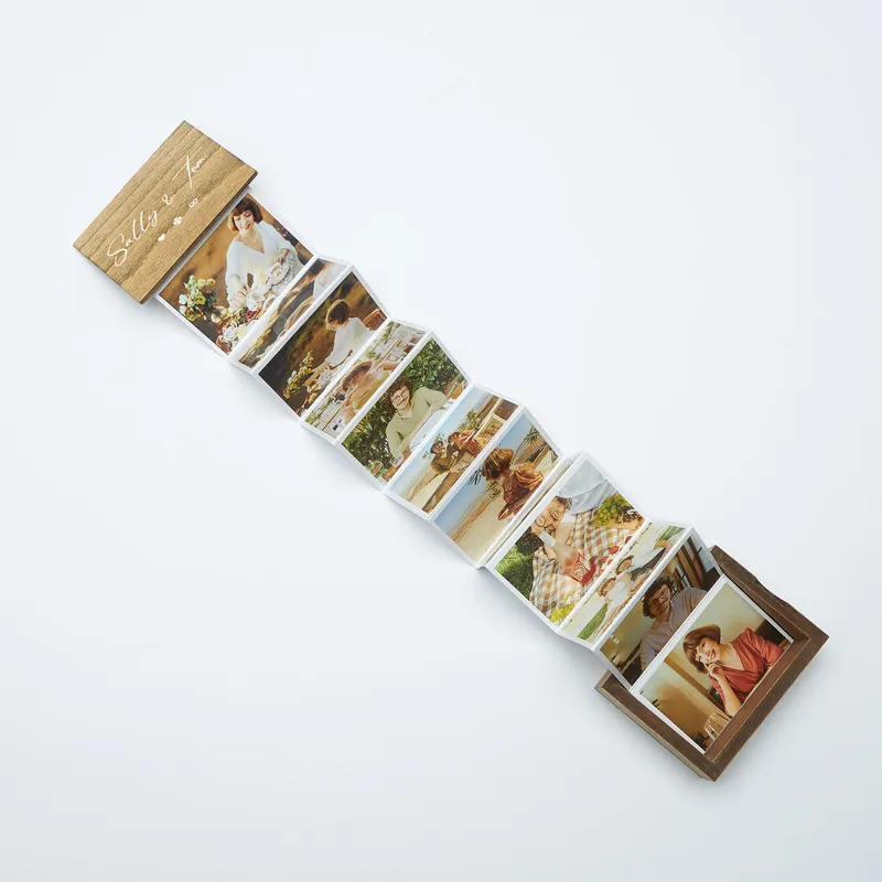 Pull Out Photo Memory Box as Anniversary Gift for Her