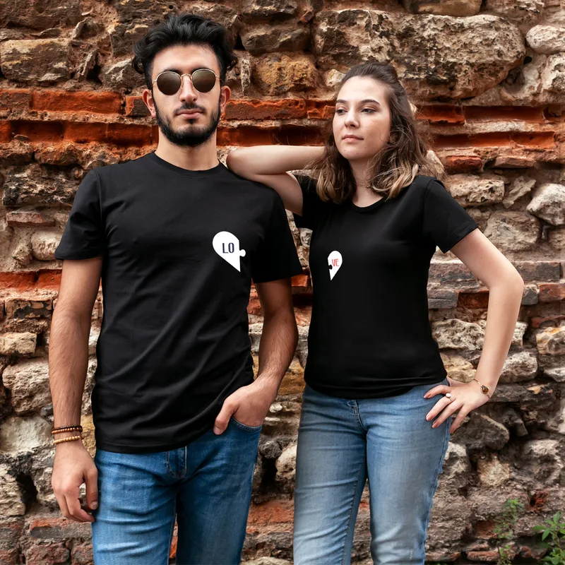 Love Puzzle Matching T-Shirts for Couples