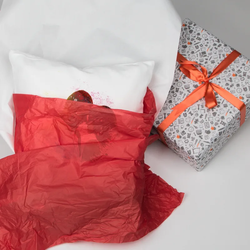 Personalised Rainbow Photo Cushion for Her