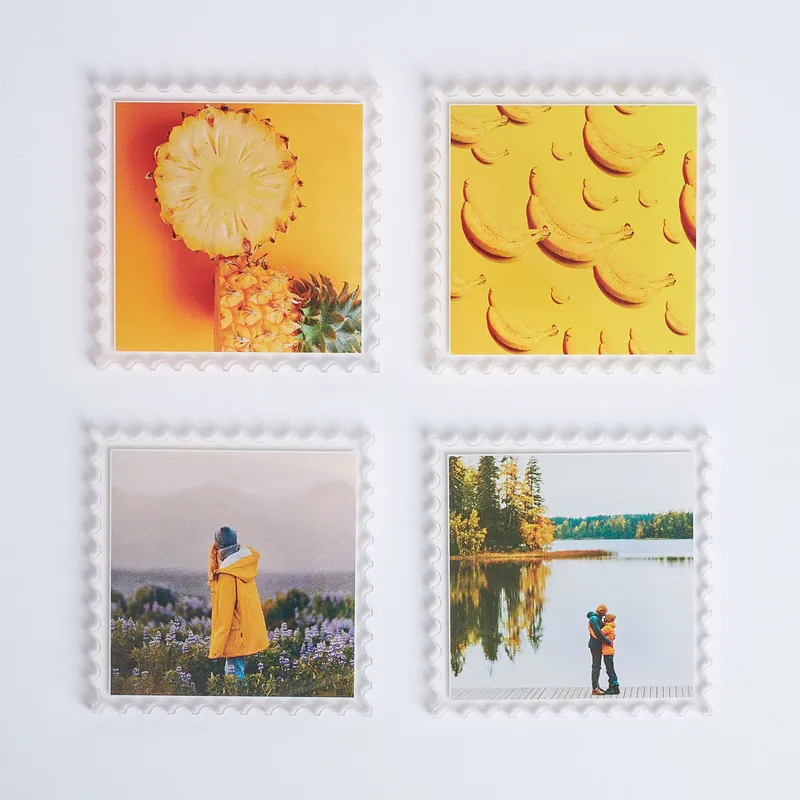 Refrigerator Magnets with Printed Photo