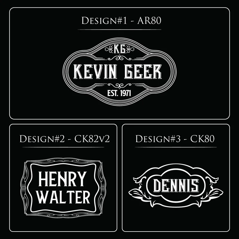 Retro Design New York Whiskey Set