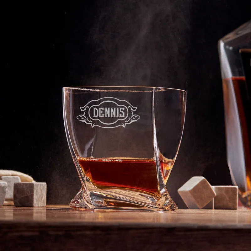 Retro Design New York Whiskey Set