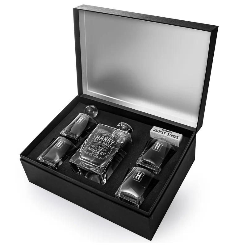 Retro Design Orkney Whiskey Set in Premium Matte Box