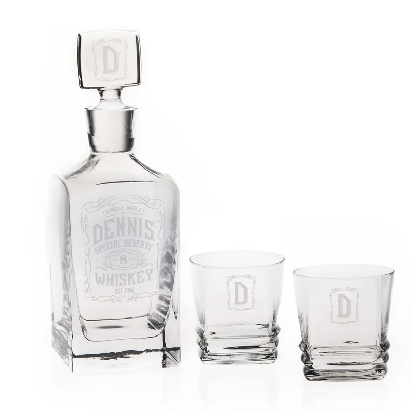 Retro Design Speyside Whiskey Carafe Set