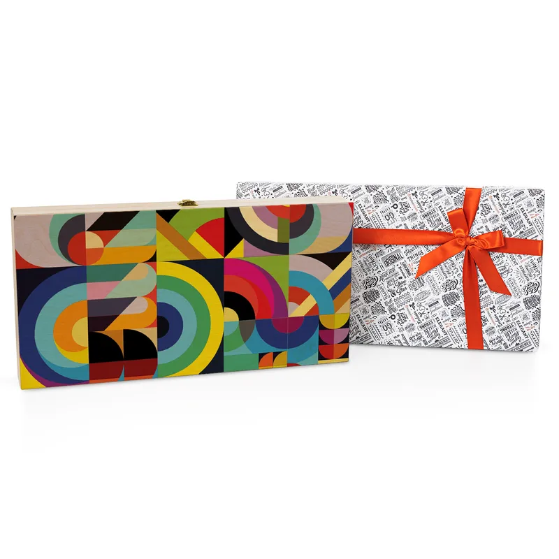 Retro Designed Handmade Modern Backgammon Set