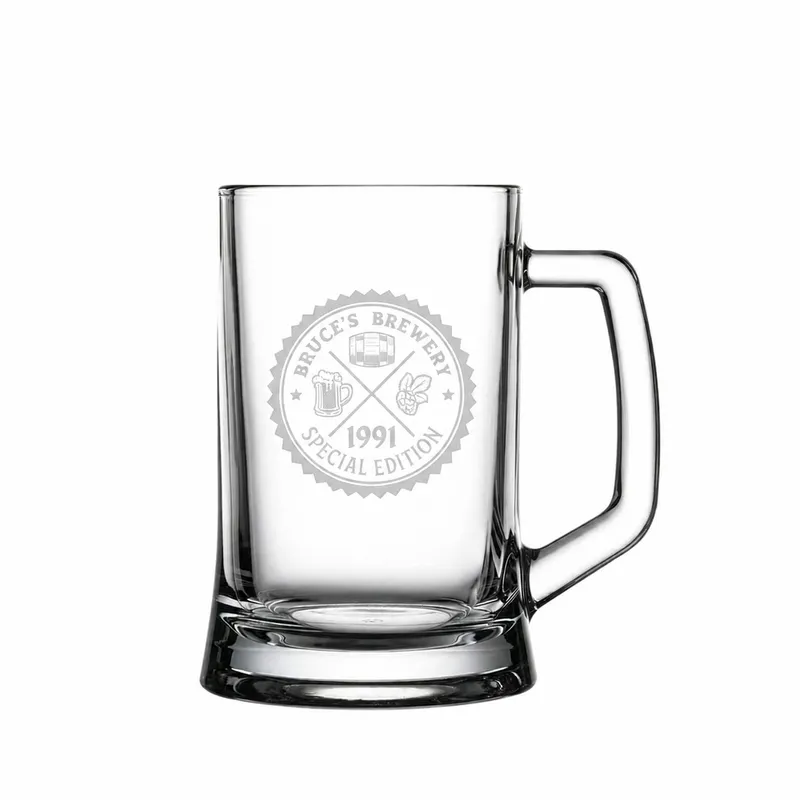 Retro Designed Personalized Beer Mug