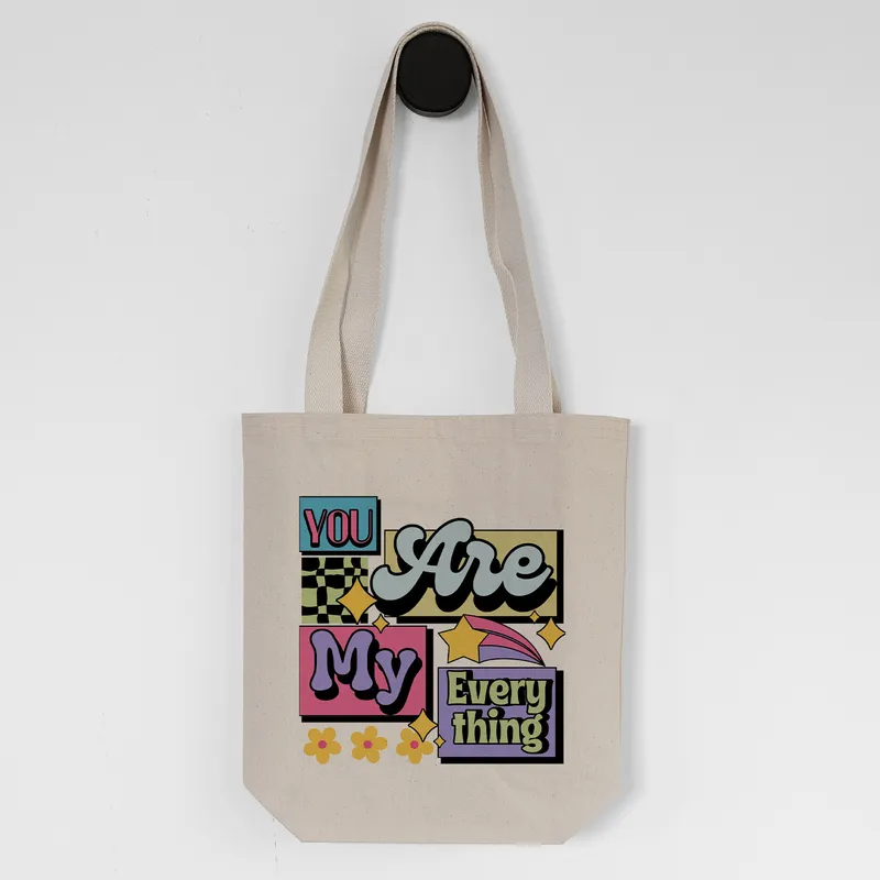 Retro Shoulder Strap Canvas Tote Bag