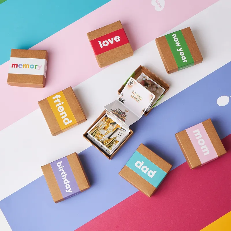 Romantic Gift for Lover Accordion Photo Memory Box