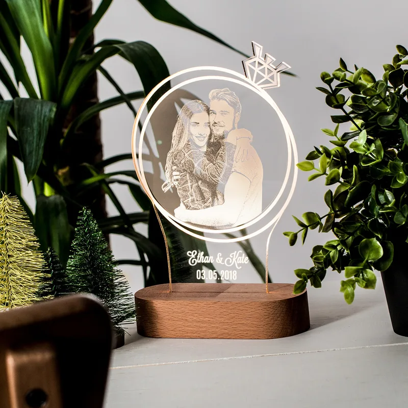 Romantic Gifts for Girlfriend 3D LED Lamp