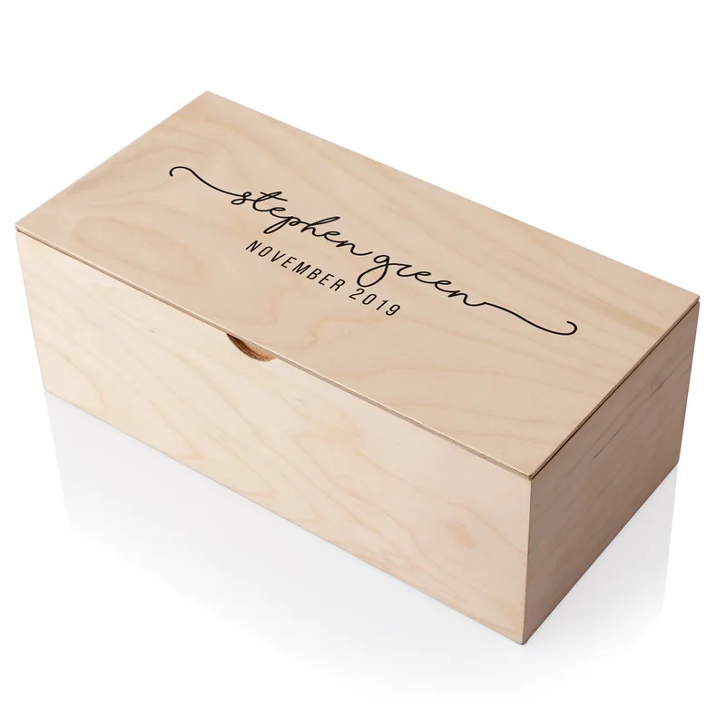 Romantic Gifts for Girlfriend Personalized Wooden Picture Box