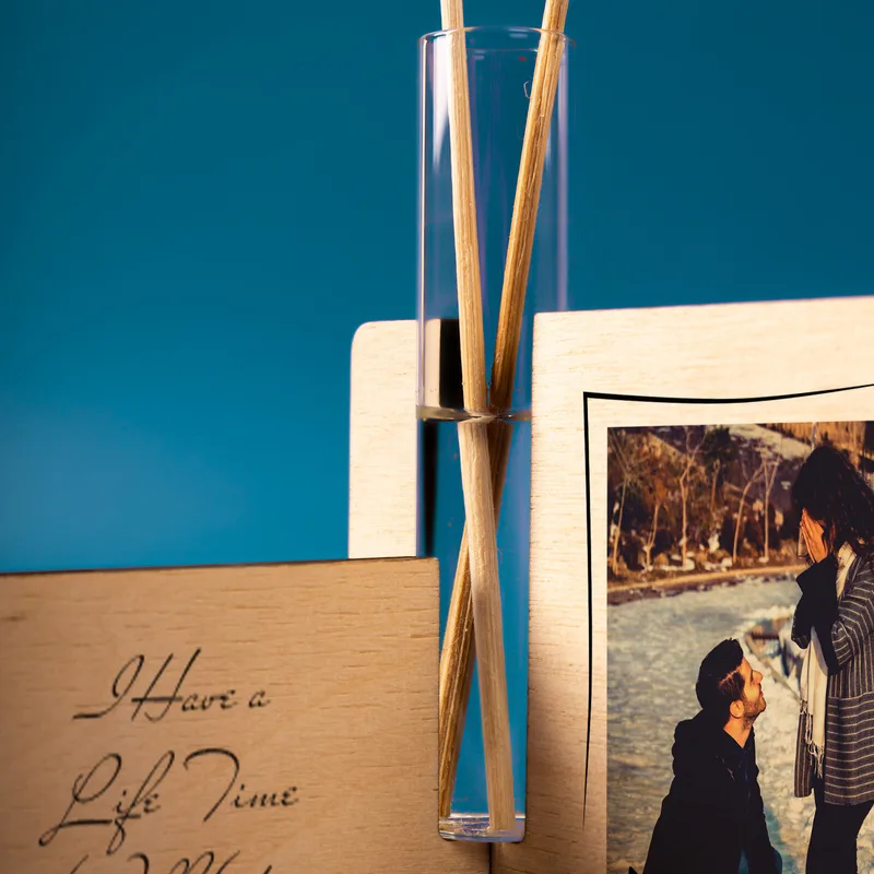 Romantic Gifts for Girlfriend Picture Personalized Reed Diffuser Room Scent
