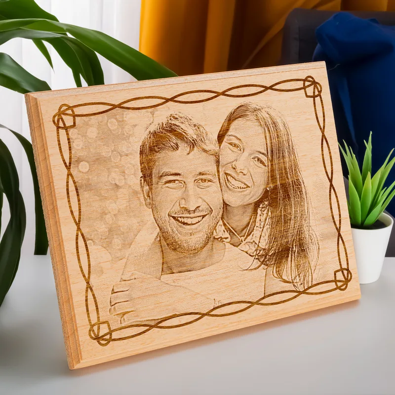 Romantic Personalized Wooden Picture
