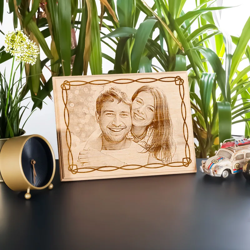 Romantic Personalized Wooden Picture