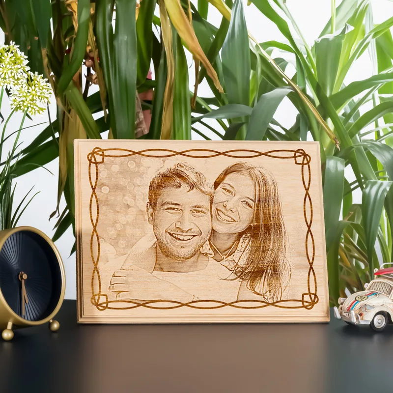 Romantic Personalized Wooden Picture