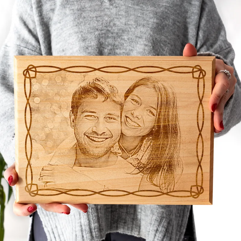 Romantic Personalized Wooden Picture