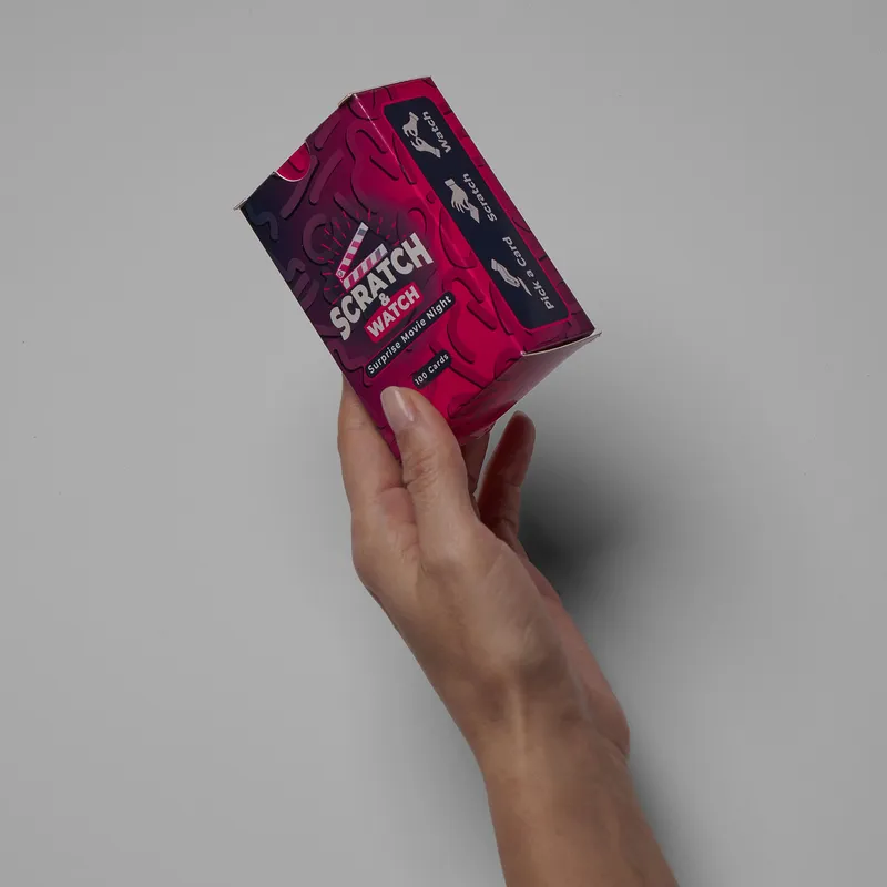 Scratch and Watch 100 Movie Night Game