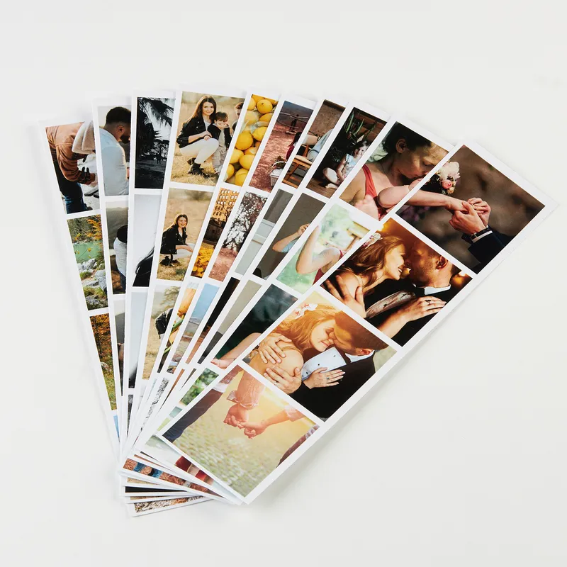 Set of 10 Photo Printed Bookmarks