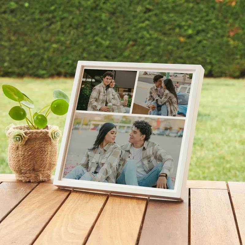 Personalised White Photo Frame Collage Set for Cherished Memories