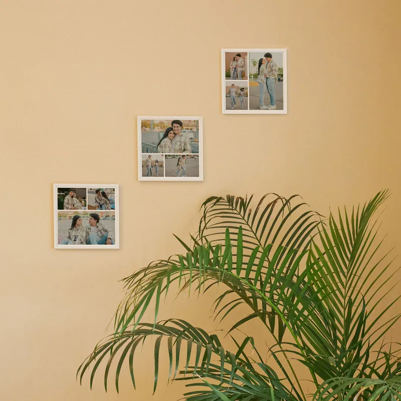 Personalised White Photo Frame Collage Set for Cherished Memories