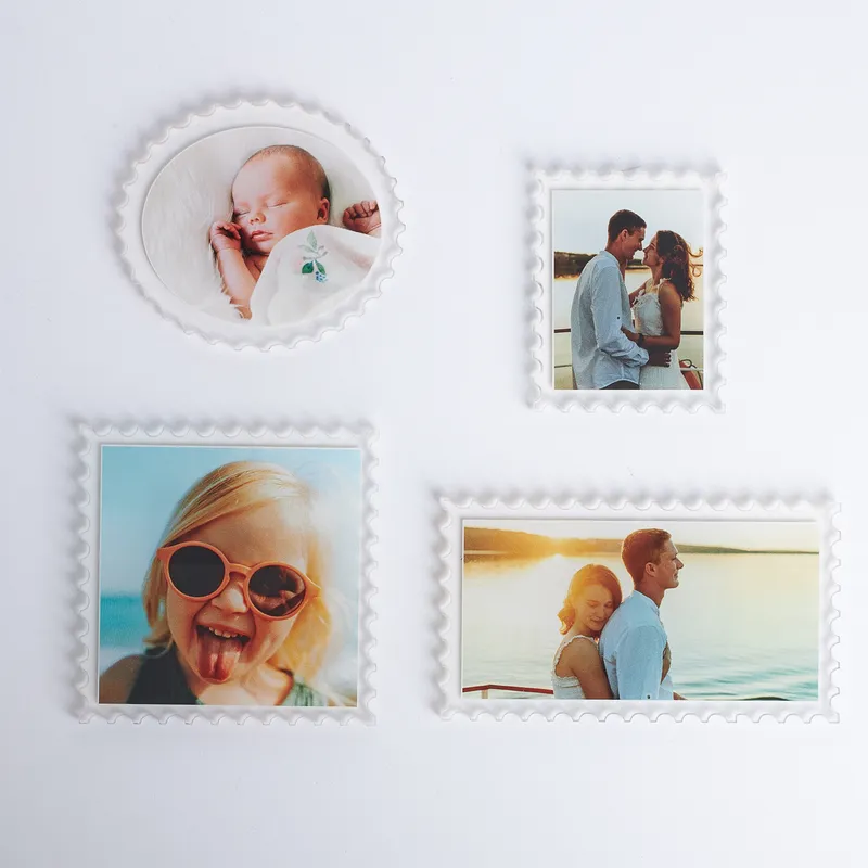 Personalised Photo Magnet Set for Cherished Memories