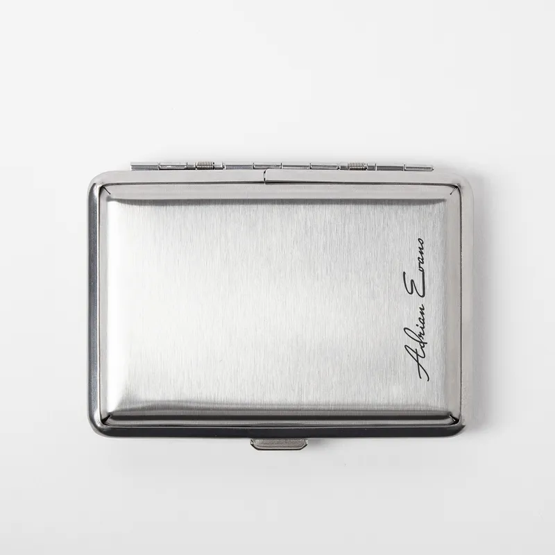 Signature Design Personalized Metal Cigarette Case