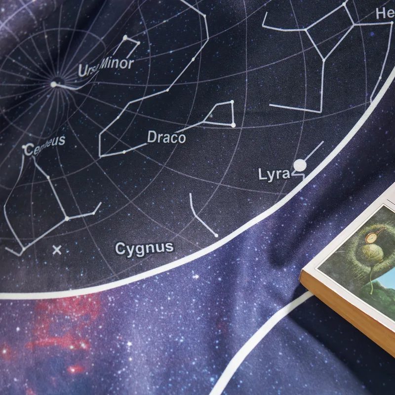 Personalised Star Map TV Blanket for Romantic Occasions