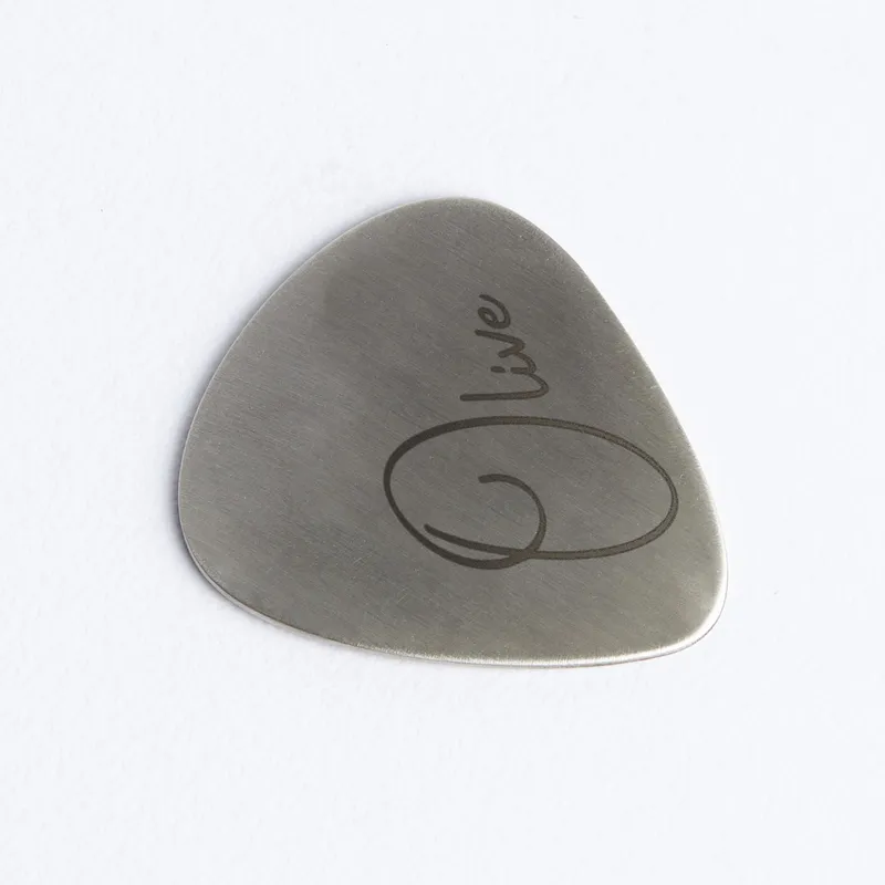Silver Custom Guitar Picks